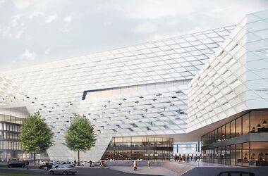 Passage zu den Gleisen am neuen Starnberger Flügelbahnhof